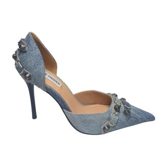 Steve Madden Schoenen, Dames, Blauw, 36 1/2 EU, Jeans pumps