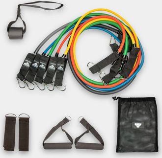 OEM Bandas El&aacute;sticas Para Fitness: Un Juego De 5 Bandas De Resistencia Con Asas