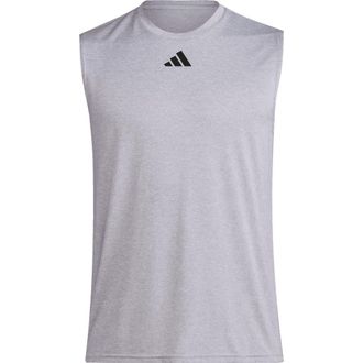 adidas Pregame Muscle Graphic T-Shirt in Medium Grey Heather/Black at Nordstrom Rack, Size Xx-Large