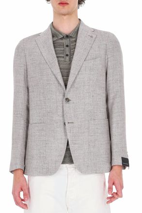 Tagliatore Montecarlo Ferla Silk-Linen-Cotton Blazer