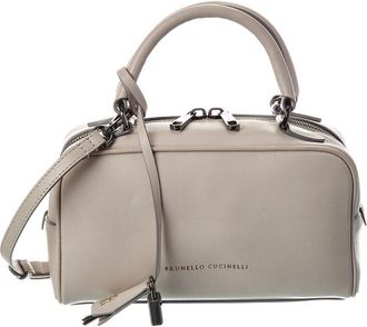 Brunello Cucinelli Leather Satchel