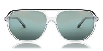 Ray-Ban RB2205 Bill One Polarized 1294G6 Mens Sunglasses Black Size 60