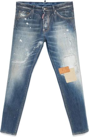 Dsquared2 Patch-detailing Cotton Jeans