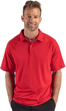 Cutter & Buck Prospect Recycled Featherlight Stretch Mens Sport Polo