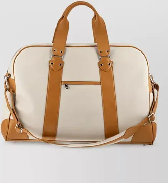 Brunello Cucinelli leather travel bag