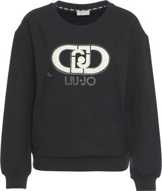 Liu Jo Mujer, Sudaderas, Negro, Talla: XS