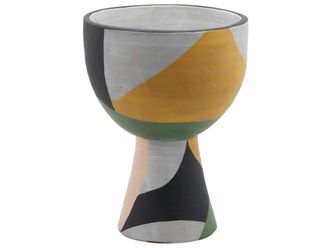 Schubiger M&ouml;bel Vase Keramik Multicolor H: 37 cm