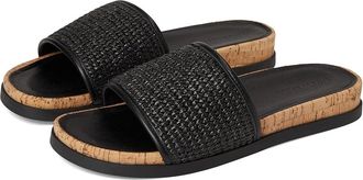 Lucky Brand Dylina Woven Band Sandals Womens Sandals Black : 6.5 B - Medium, Synthetic