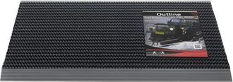 OEM Alfombra De Pinceles Outline - 50x80 - Negro