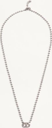 Valentino Garavani Collana Ovalette In Metallo Uomo TRASPARENTE UNI