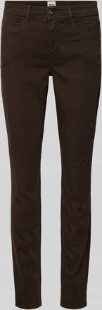 Brax Brax Skinny Fit Jeans mit 5-Pocket-Design Modell SHAKIRA in Dunkelbraun, Größe 36K