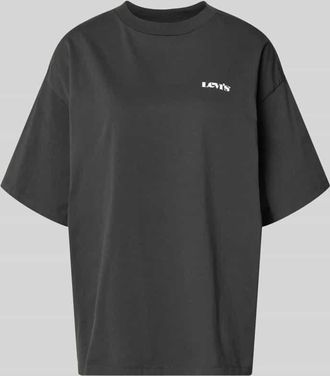 Levi's Oversized T-Shirt aus reiner Baumwolle in Black, Gr&ouml;&szlig;e XS
