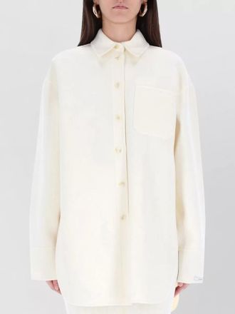 Sportmax oversized shirt long sleeves chest pocket
