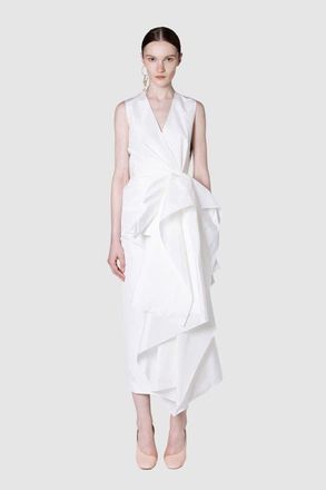 Roksanda Ilincic Esra Taffeta Bridal Dress in Ivory at Nordstrom, Size 10