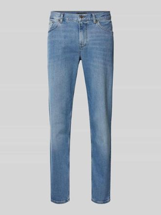 Tommy Hilfiger Straight Fit Jeans im 5-Pocket-Design Modell HARLEM in Hellblau Melange, Größe 36/32