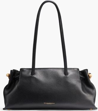 DKNY Medium Cashmere Tote in Black/gold at Nordstrom, Size Large