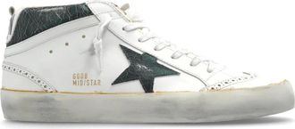 Golden Goose Sneakers, male, White, 11 UK, Mid Star Double Quarter Trainers