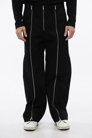 Jil Sander Pantaloni A Vita Alta Con Zip Jil Sander