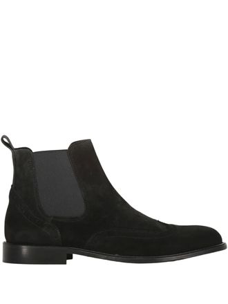Bruno Magli suede Chelsea boots - Black