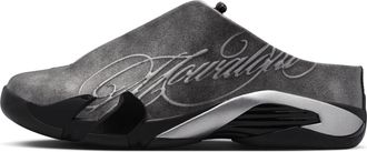Nike Jordan Air Jordan 14 x Mowalola Retro Mule Black Silver Burnt Red IR0908-001
