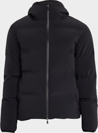 Herno Men & apos;s New Impact Hooded Down Jacket