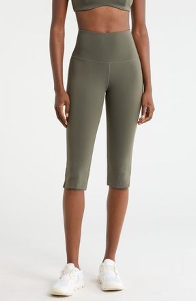 Lord & Taylor Sculpt Capri Leggings in Kambaba at Nordstrom, Size X-Large
