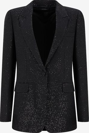 Tom Ford Hochwertiger Woll-Cr&ecirc;pe Blazer mit Sequins