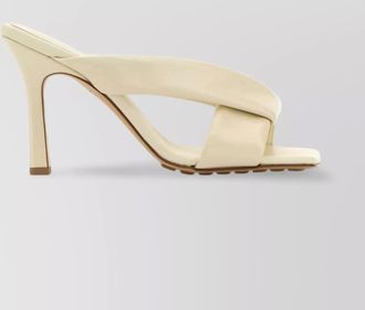 Bottega Veneta leather riva mules