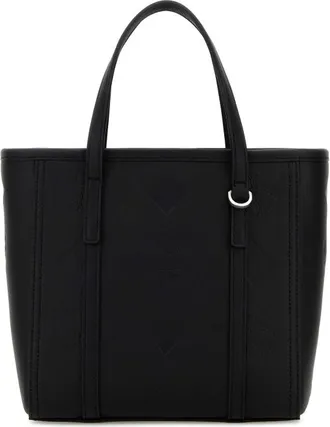 MCM Mcm Black Leather Mini Toni Handbag