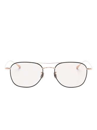 Eyevan 7285 Occhiali da sole squadrati 1014 - Oro