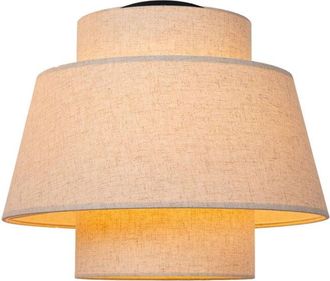 Lucide Lucide - Tribute Flush ceiling light Ø40cm 1xE27 - Cream
