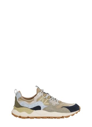 Flower Mountain Beige Yamano 3 Suede Inserts Sneakers