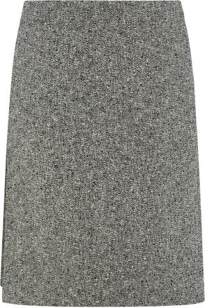 Gucci Gonna Mouliné In Wool And Cotton