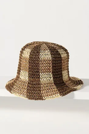 Wyeth Nyc Chrissy Gingham Bucket Hat