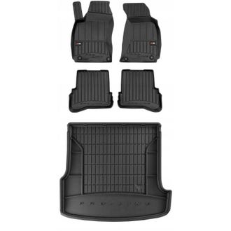 OEM Set Alfombrillas De Goma 3d Vw Passat B5 Kombi 1996-2005