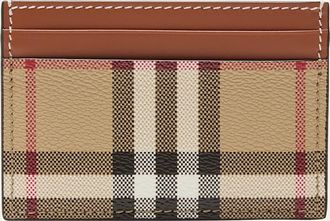 Burberry Sandon Check Card Holder