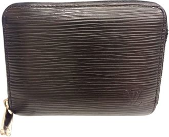 Louis Vuitton Noir Epi Leather Coin Purse/Coin Case (Pre-Owned)