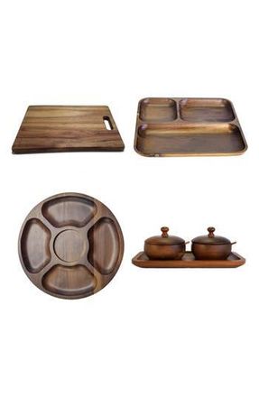 Berghoff Acacia Wood 6-Piece Serving Set in Brown at Nordstrom Rack
