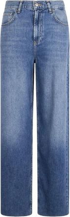 Liu Jo Blauwe Denim Mode Jeans - Dames - Regular Fit Jeans - Blauw - W28 - Denim - Jeans