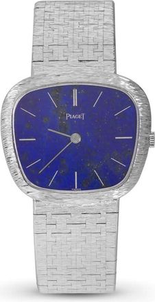 Piaget Pre-owned Piaget Vintage Blue Dial Ladies Watch 9465 A6