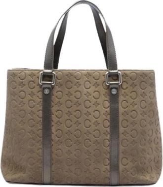 Celine Pre-owned Suede Tote - Dames - Vintage Handtas - Bruin - ONE Size - Leer - Vintage