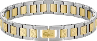 Lacoste Mens Metropole Bracelet in Two Tone at Nordstrom