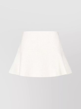 Gucci flared midi skirt textured fabric
