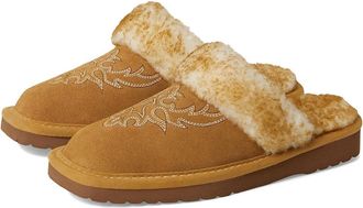 Ariat Jackie Square Toe Exotic Womens Slippers Chestnut : 11 B - Medium