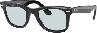 Ray-Ban RB2140F WAYFARER Asian Fit 601/R5 Mens Sunglasses Black Size 52