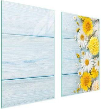 OEM Placa Protectora De Vidrio Para Estufa 75x52 Manzanilla