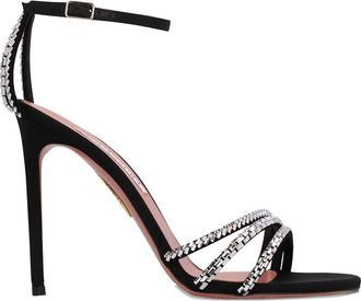 Aquazzura Milagros verfraaide stiletto sandalen met hak - Zwart