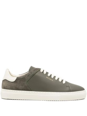 Axel Arigato Clean 90 Split sneakers met su&egrave;de vlak - Groen