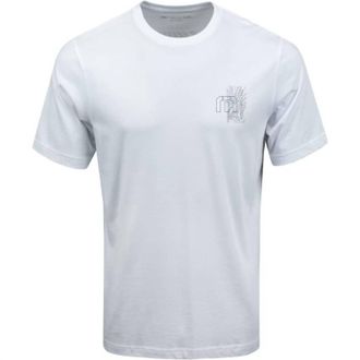 Travis Mathew Mens Road Map Tee In White
