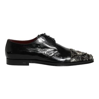 Dolce & Gabbana Derby Geklede Schoenen - Heren - Nette schoenen - Zwart - 42 EU - Leer - Schoenen